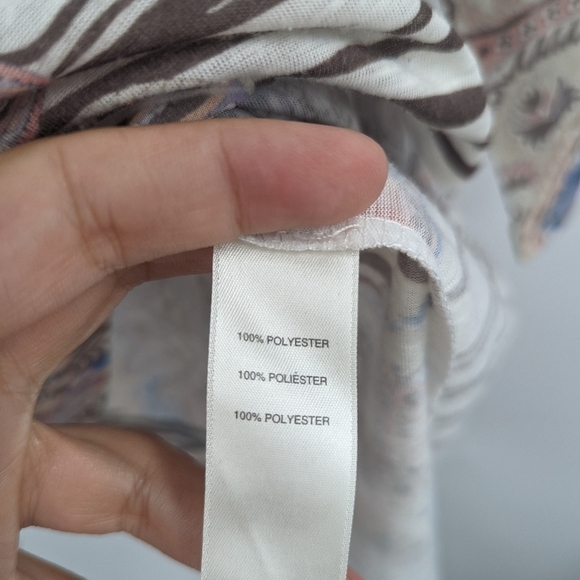 CHICO'S Roll Tab Top - Picture 6 of 7